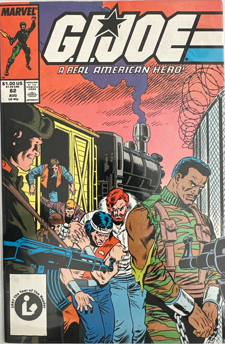G.I. Joe, A Real American Hero # 62 VF/NM (9.0)