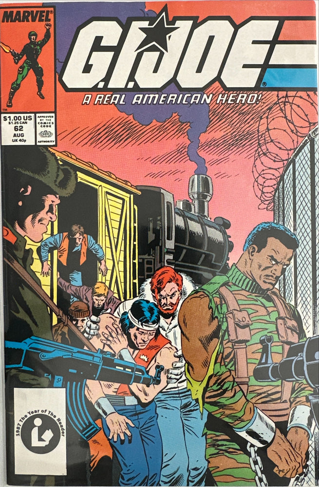 G.I. Joe, A Real American Hero # 62 VF/NM (9.0)