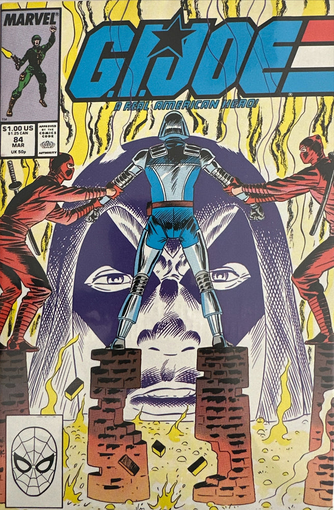 G.I. Joe, A Real American Hero # 84 NM (9.4)
