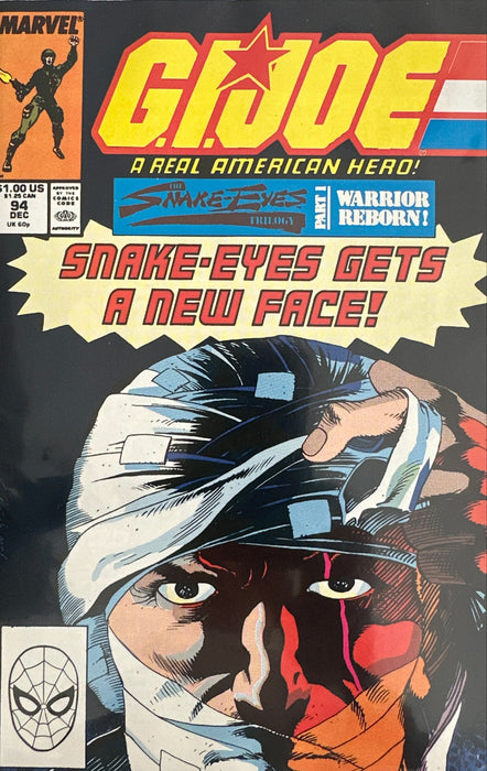 G.I. Joe, A Real American Hero # 94 VF (8.0)