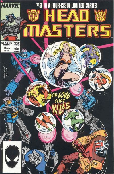 Transformers: Headmasters #  3 FN/VF (7.0)