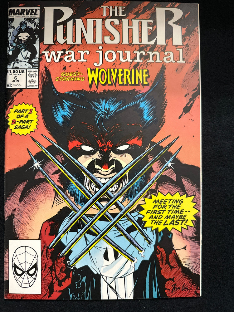 Punisher War Journal #  6  NM (9.4)