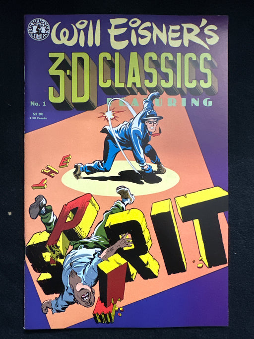 Will Eisner's 3-D Classics Featuring The Spirit #  1  NM+ (9.6)