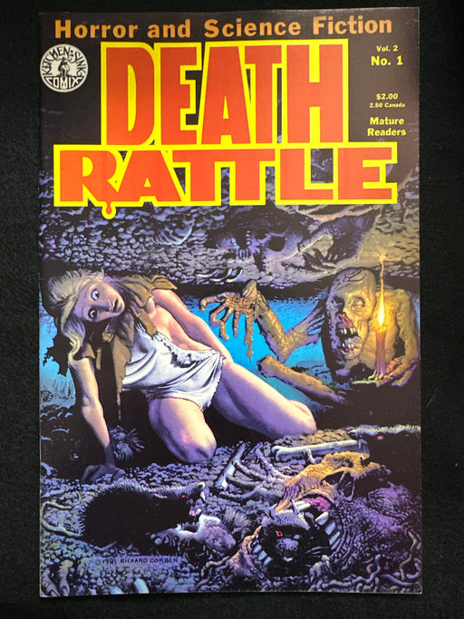 Death Rattle #  1  Vol. 2 NM (9.4)