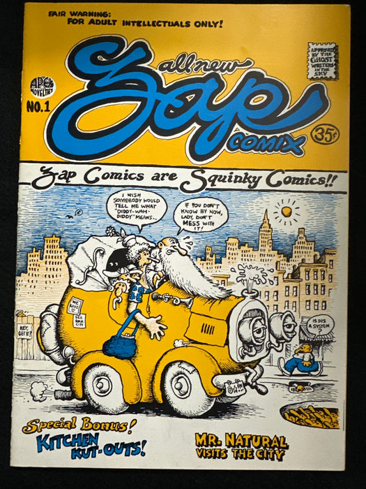 Zap Comix #  1 Third Printing VF (8.0)