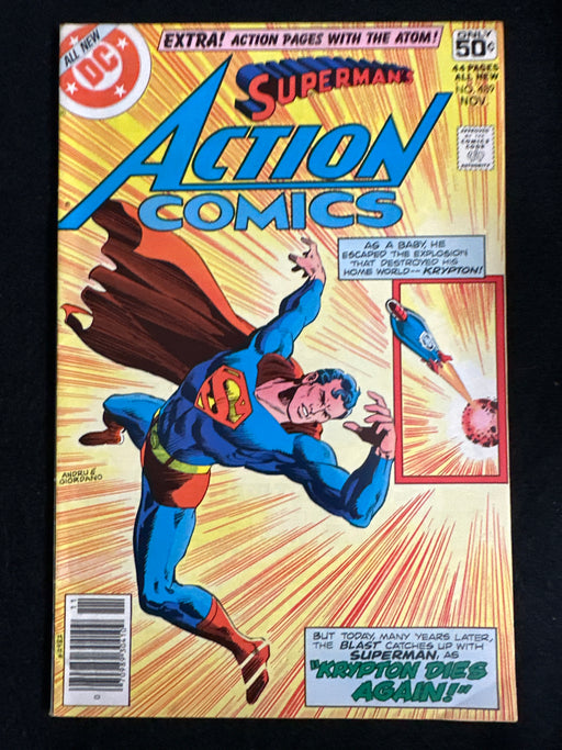 Action Comics #489  Newsstand Vol. 41 VG/FN (5.0)