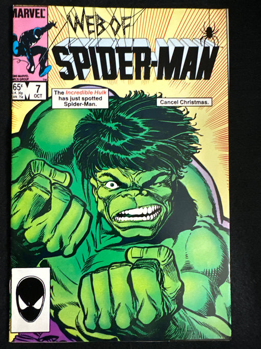 Web of Spider-Man #  7 VF- (7.5)