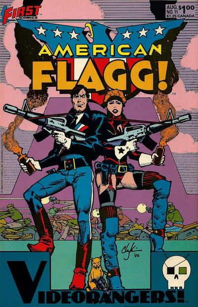 American Flagg! # 11  VF (8.0)