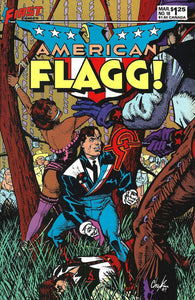 American Flagg! # 18  VF+ (8.5)