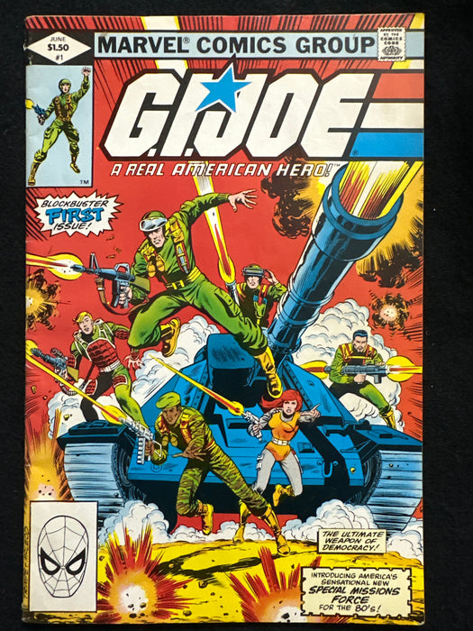 G.I. Joe, A Real American Hero #  1 FN (6.0)