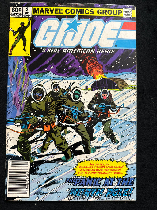 G.I. Joe, A Real American Hero #  2 Newsstand VG+ (4.5)