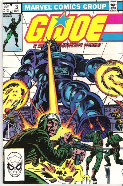 G.I. Joe, A Real American Hero #  3 Newsstand GD (2.0)