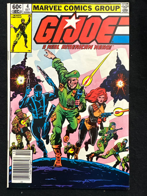 G.I. Joe, A Real American Hero #  4 Newsstand VF- (7.5)