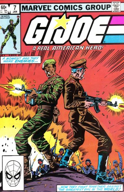 G.I. Joe, A Real American Hero #  7 Newsstand FN (6.0)