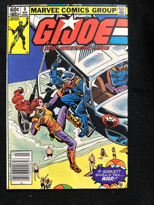 G.I. Joe, A Real American Hero #  9 Newsstand FN/VF (7.0)