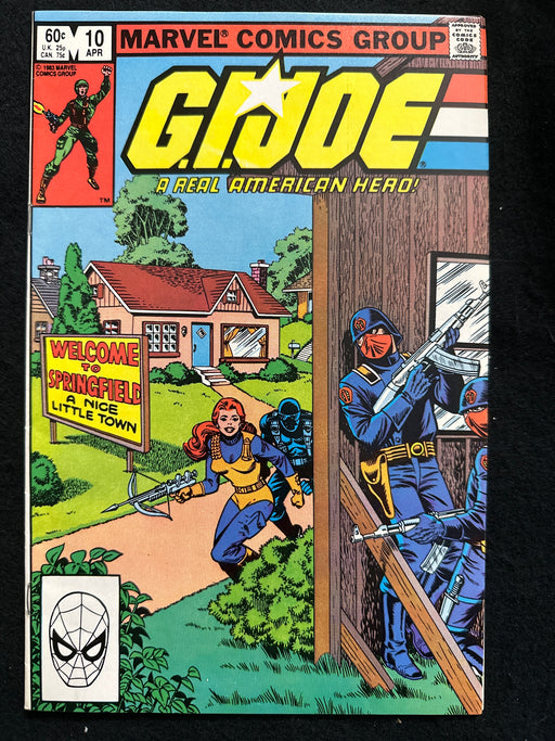 G.I. Joe, A Real American Hero # 10 VF (8.0)