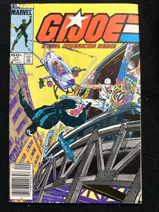 G.I. Joe, A Real American Hero # 27 Newsstand FN/VF (7.0)