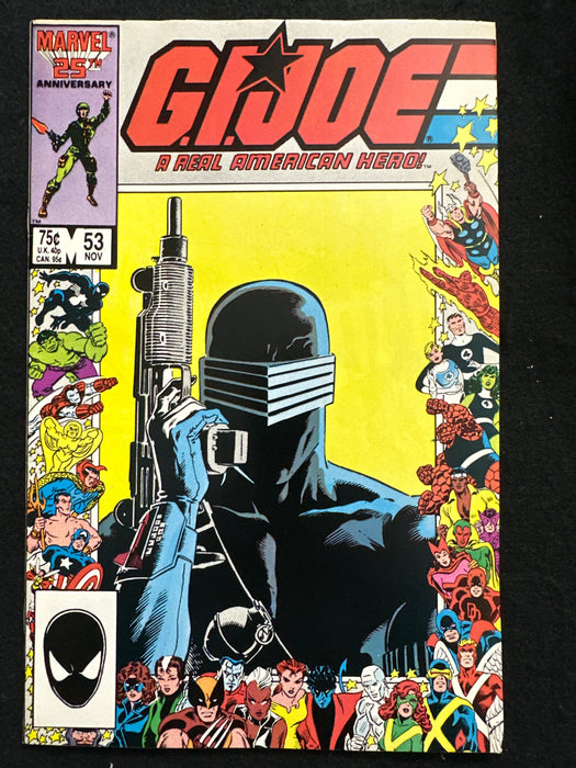 G.I. Joe, A Real American Hero # 53 VF- (7.5)