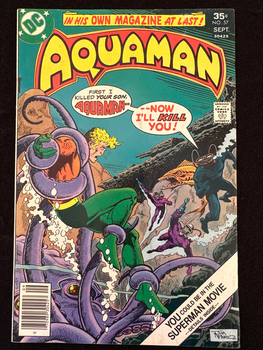 Aquaman # 57 Newsstand VG (4.0)