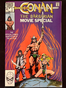 Conan the Barbarian Movie Special #  1 Newsstand VF- (7.5)
