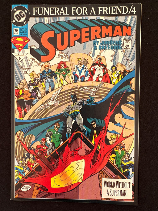 Superman # 76 NM- (9.2)