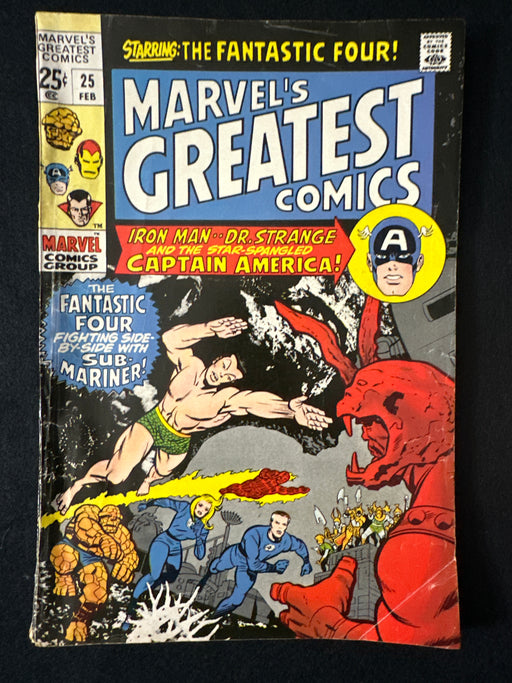 Marvel's Greatest Comics # 25  VG+ (4.5)
