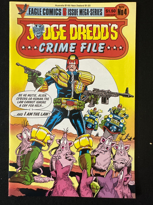 Judge Dredd's Crime File #  4  NM (9.4)