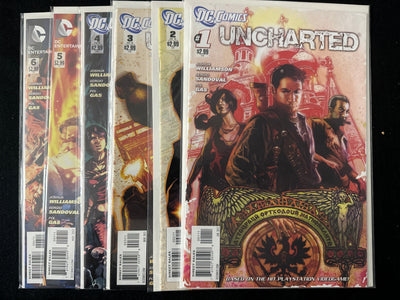 Uncharted #1-6 Complete Set NM (9.4)