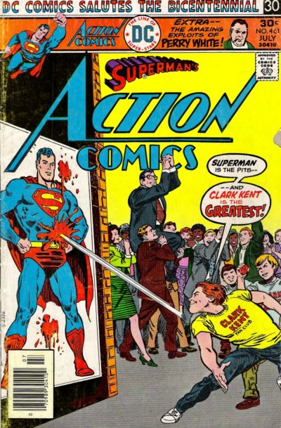 Coverless Comics: Action Comics #461   Vol. 39 NG (NG)