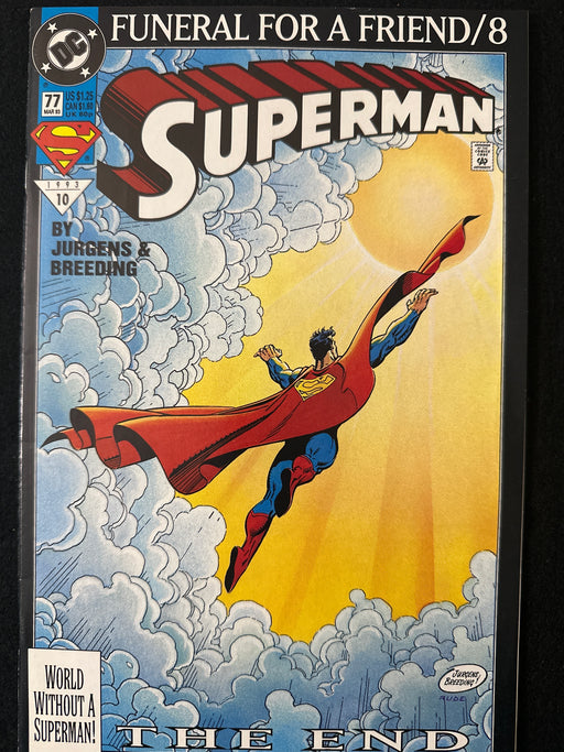 Superman # 77 NM- (9.2)