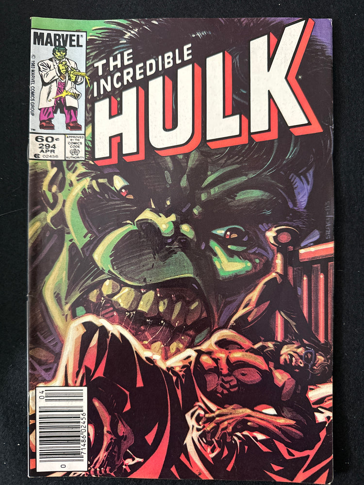 Incredible Hulk #294  Newsstand VF- (7.5)