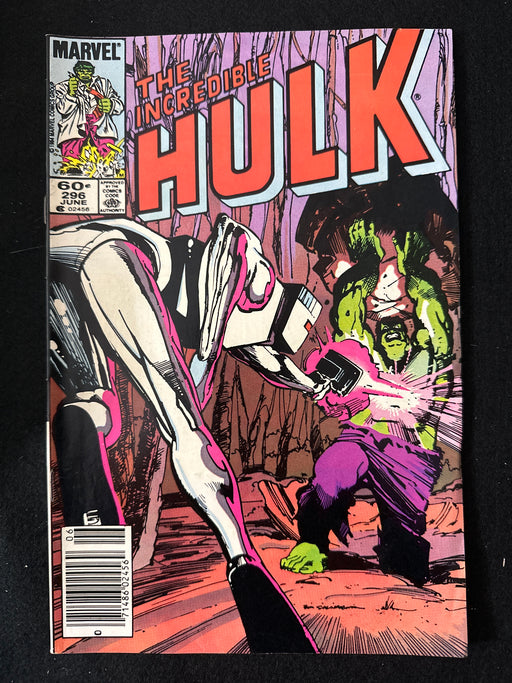 Incredible Hulk #296  Newsstand VF- (7.5)