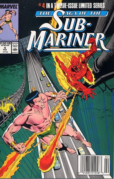 Saga of the Sub-Mariner #  4  VF/NM (9.0)