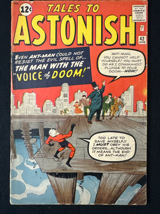 Tales to Astonish # 42  GD+ (2.5)