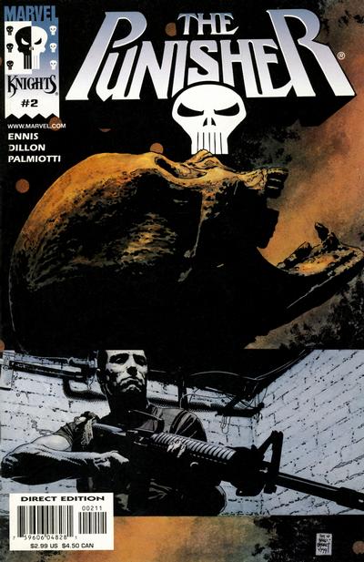 Punisher #  2 Cover B - Steve Dillon Vol. 3 NM/MT (9.8)