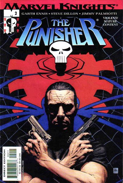 Punisher #  2 Cover B - Steve Dillon Vol. 4 NM/MT (9.8)