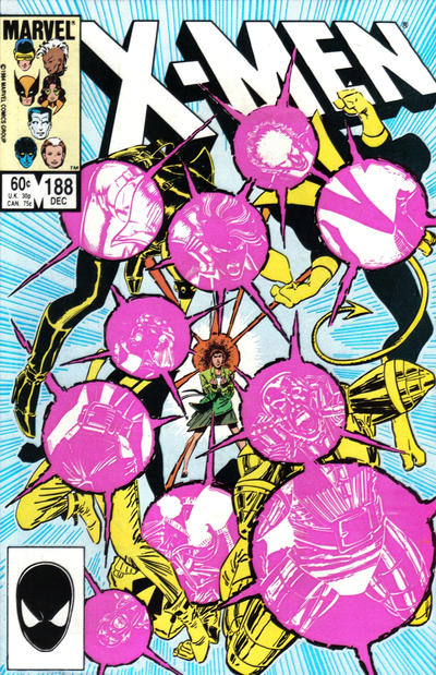 Uncanny X-Men #188  Newsstand GD/VG (3.0)