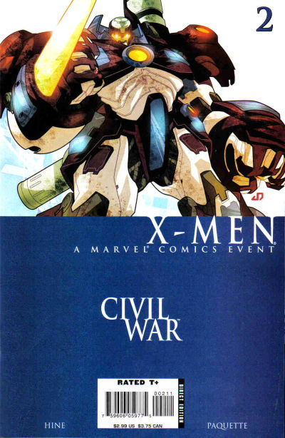 Civil War: X-Men #  2  NM (9.4)
