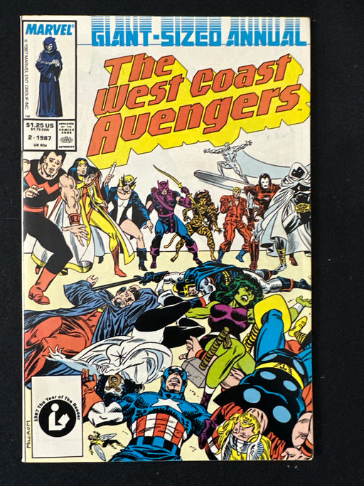 West Coast Avengers Annual #  2 NM- (9.2)
