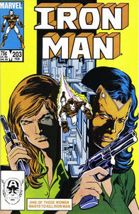 Iron Man #203  VF (8.0)