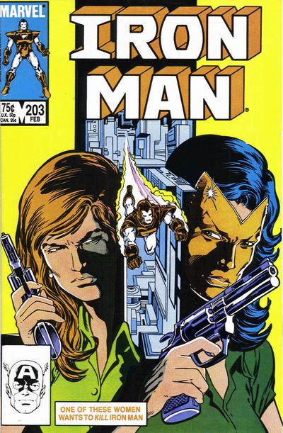 Iron Man #203  VF (8.0)