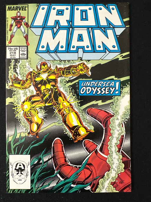 Iron Man #218  NM- (9.2)