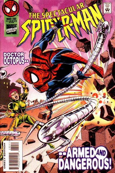 Spectacular Spider-Man #232  Newsstand VF+ (8.5)
