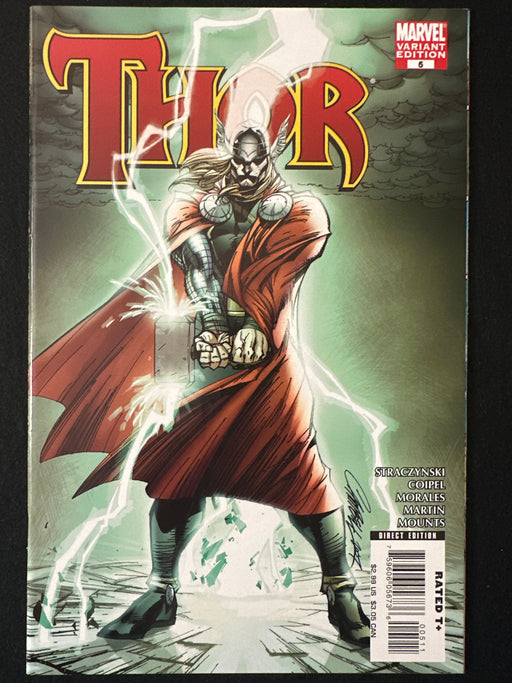 Thor #  5 Cover B NM+ (9.6)