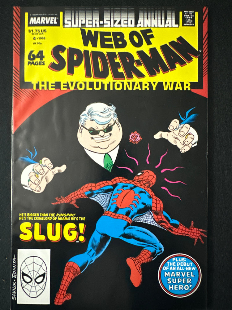 Web of Spider-Man Annual #  4 NM (9.4)