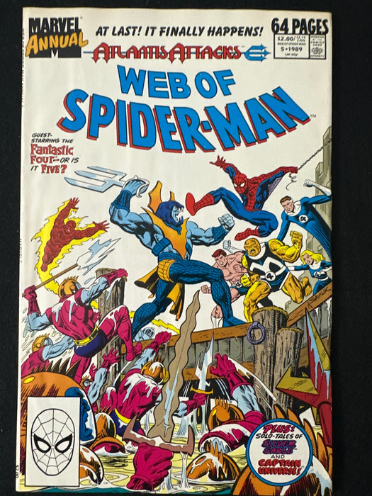 Web of Spider-Man Annual #  5 VF/NM (9.0)