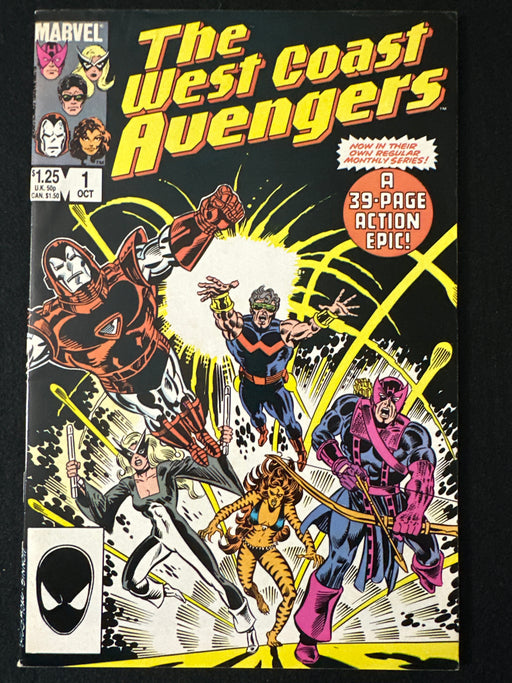 West Coast Avengers #  1 Vol. 2 FN/VF (7.0)