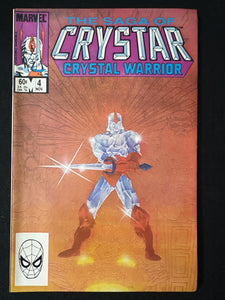 Saga of Crystar, Crystal Warrior #  4 NM- (9.2)