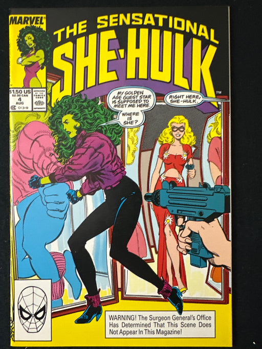 Sensational She-Hulk #  4  Vol. 2 NM (9.4)
