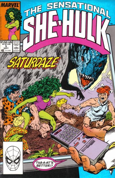 Sensational She-Hulk #  5  Vol. 2 VF- (7.5)
